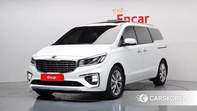 Kia The New Carnival 2019 Белый из Кореи