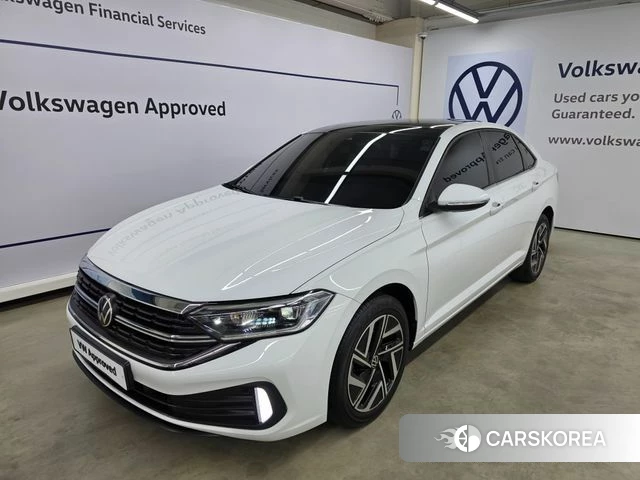 Volkswagen 7th Generation of Jetta 2022 Белый из Кореи