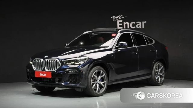 BMW X6 (G06) 2021 Синий из Кореи