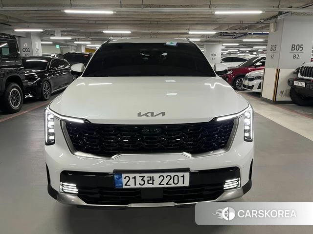 Kia The New Sorento 4th Generation 2024 Белый из Кореи