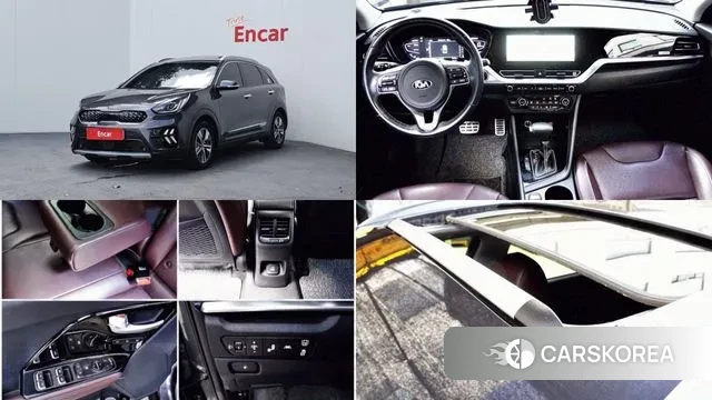Kia The New Niro 2019 Серый из Кореи
