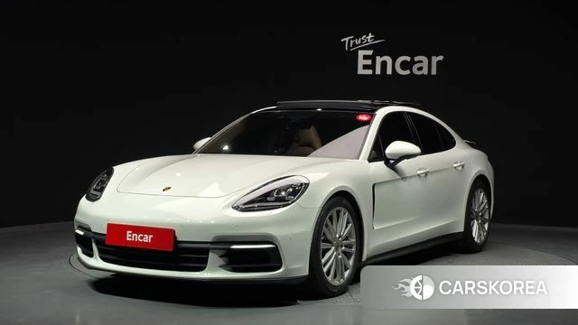 Porsche Panamera (971) 2018 Белый из Кореи