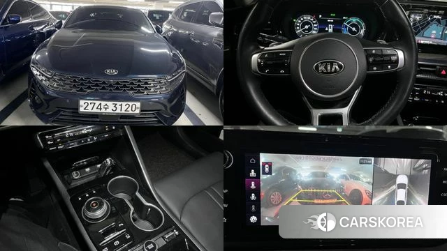 Kia K5 Hybrid 3rd Generation 2020 Синий из Кореи