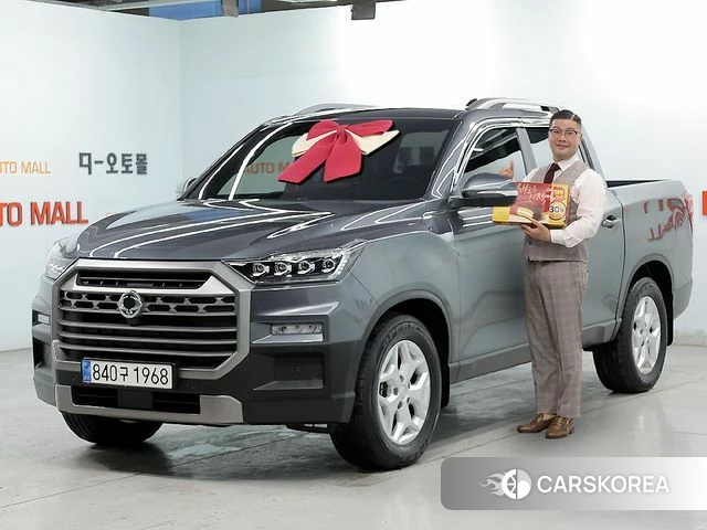 Ssangyong The New Rexton Sport 2024 Серый из Кореи