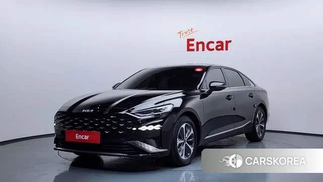 Kia K8 Hybrid 2021 Черный из Кореи