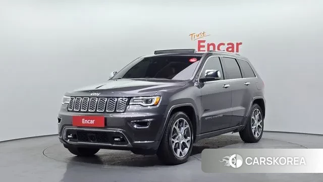 Jeep Grand Cherokee 2021 Серый из Кореи