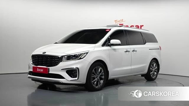 Kia The New Carnival 2019 Белый из Кореи
