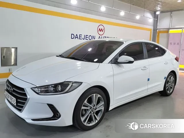 Hyundai Avante AD 2018 Белый из Кореи