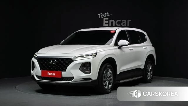 Hyundai Santa Fe TM 2018 Белый из Кореи