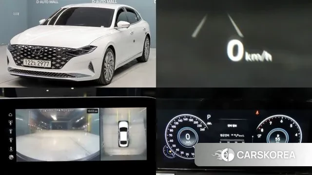 Hyundai The New Grandeur IG 2021 Белый из Кореи