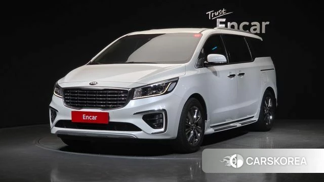 Kia The New Carnival 2019 Белый из Кореи