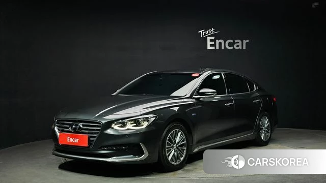 Hyundai Grandeur IG Hybrid 2019 Серый из Кореи