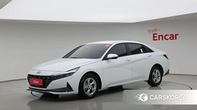 Hyundai Avante (CN7) 2022 Белый из Кореи