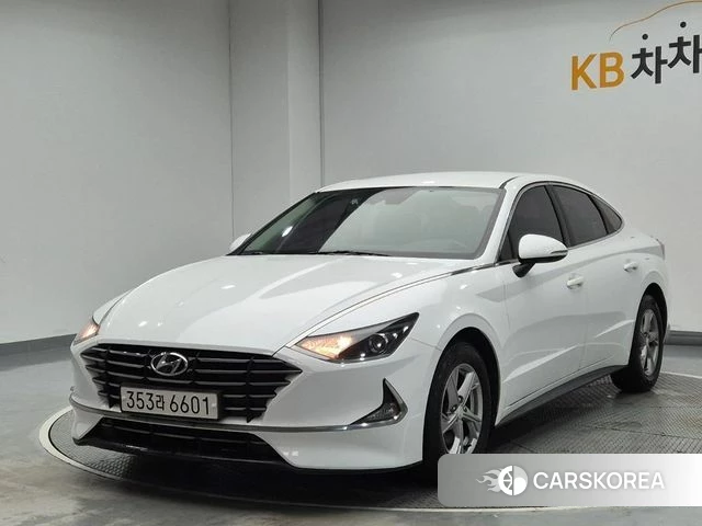Hyundai Sonata (DN8) 2019 Белый из Кореи