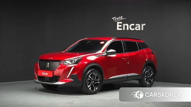 Peugeot 2008 Second generation 2023 Красный из Кореи