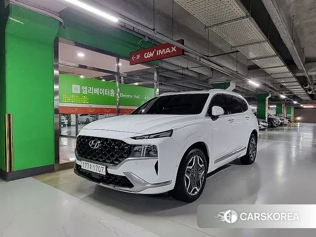 Hyundai The New Santa Fe 2022 Жемчужный цвет из Кореи