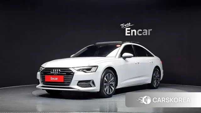 Audi A6 (C8) 2021 Белый из Кореи