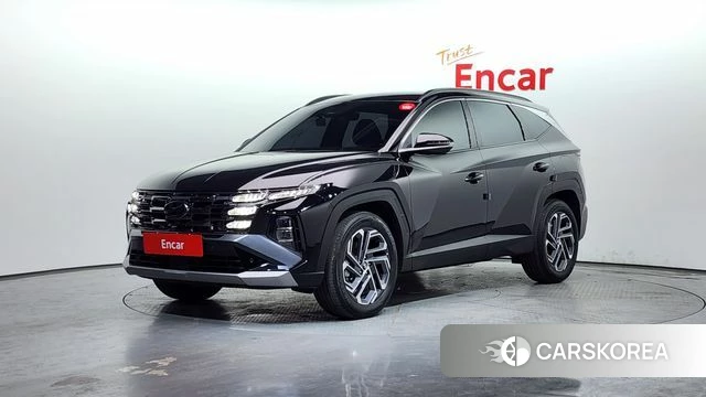 Hyundai The New Tucson (NX4) 2024 Черный из Кореи