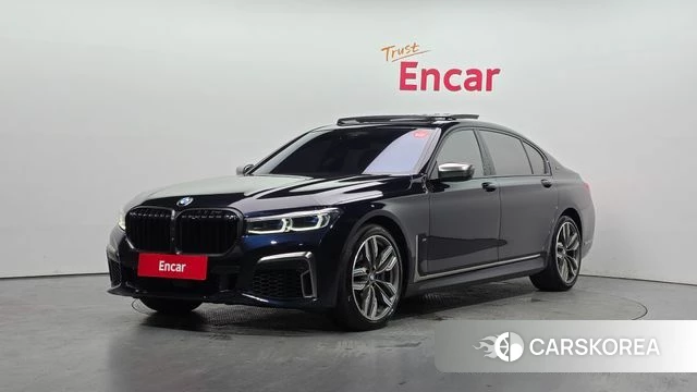 BMW 7 Series (G11) 2020 Черный из Кореи