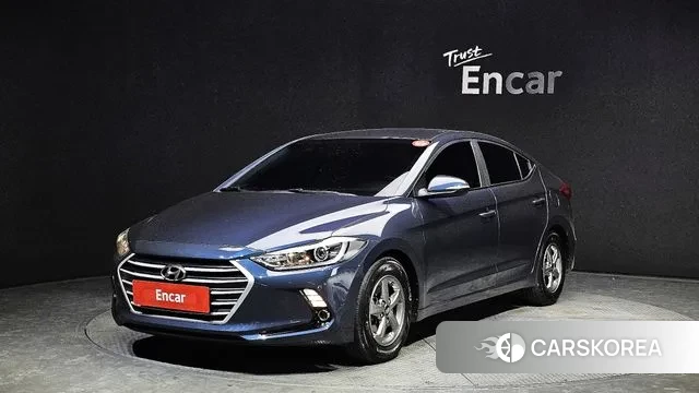 Hyundai Avante AD 2018 Синий из Кореи