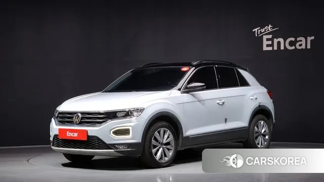Volkswagen T-Roc 2021 Серебряный из Кореи