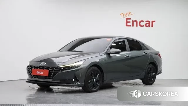 Hyundai Avante (CN7) 2022 Серый из Кореи