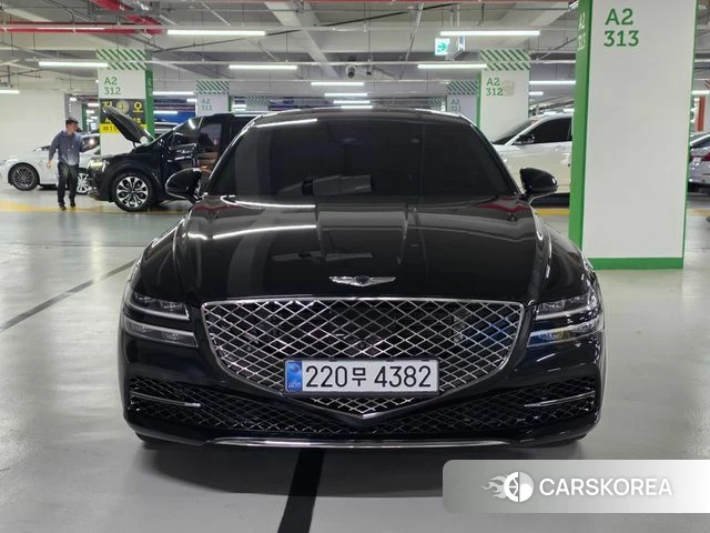 Genesis G80 (RG3) 2021 Черный из Кореи