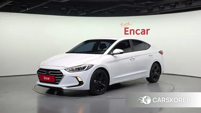 Hyundai Avante AD 2018 Белый из Кореи