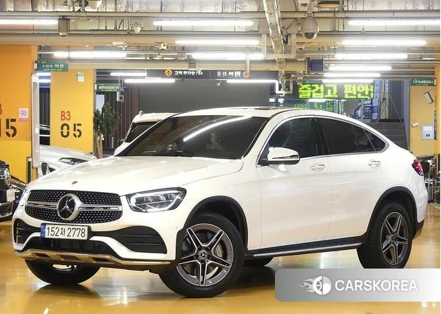 Mercedes-Benz GLC-Class X253 2022 Белый из Кореи