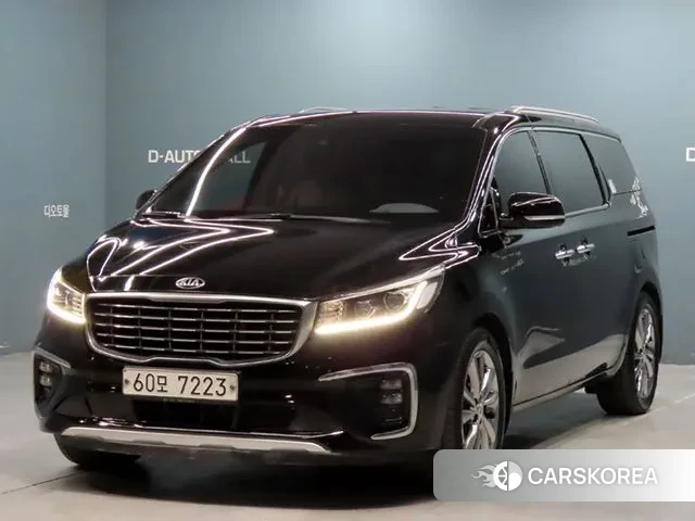 Kia The New Carnival 2018 Черный из Кореи