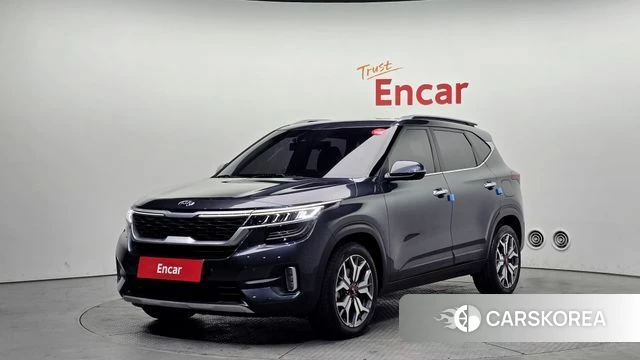 Kia Seltos 2020 Серый из Кореи