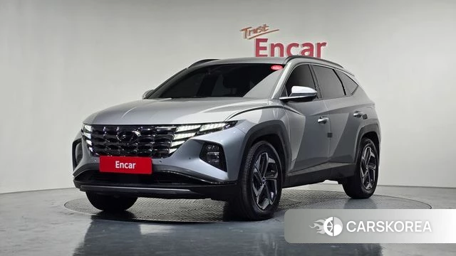 Hyundai Tucson (NX4) 2021 Серебристо-серый из Кореи