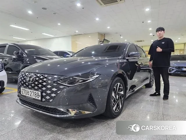 Hyundai The New Grandeur IG Hybrid 2020 Серый из Кореи