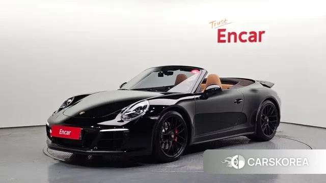 Porsche 911 2018 Черный из Кореи