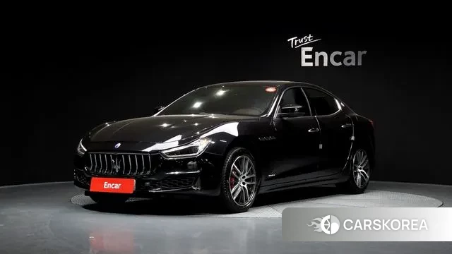 Maserati Ghibli 2018 Черный из Кореи