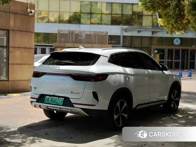 BYD Song PLUS EV 2021 Белый из Китая