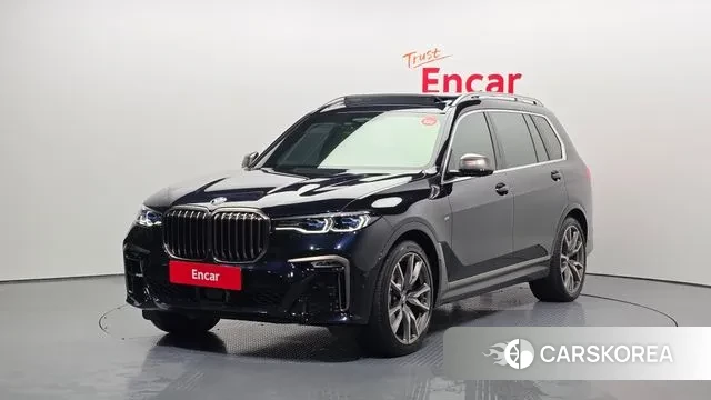 BMW X7 (G07) 2020 Черный из Кореи