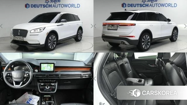 Lincoln Corsair 2021 Белый из Кореи