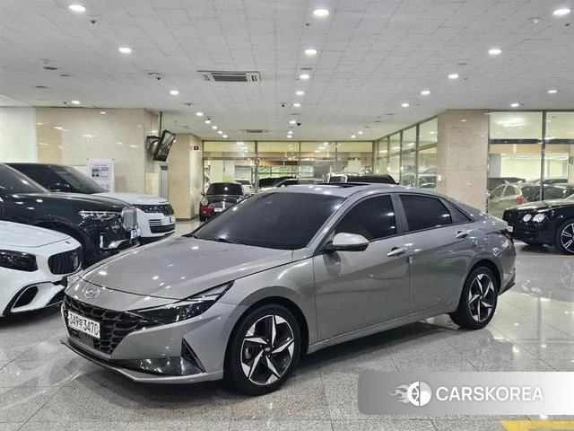 Hyundai Avante (CN7) 2020 Серый из Кореи