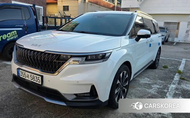 Kia Carnival 4th generation 2023 Белый из Кореи
