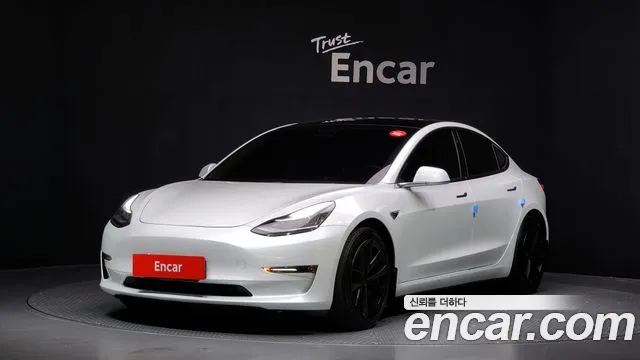 Tesla Model 3 2019 Белый из Кореи