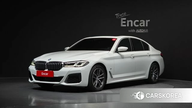 BMW 5 Series (G30) 2021 Белый из Кореи