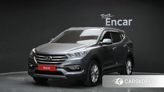 Hyundai Santa Fe The Prime 2018 Серый из Кореи