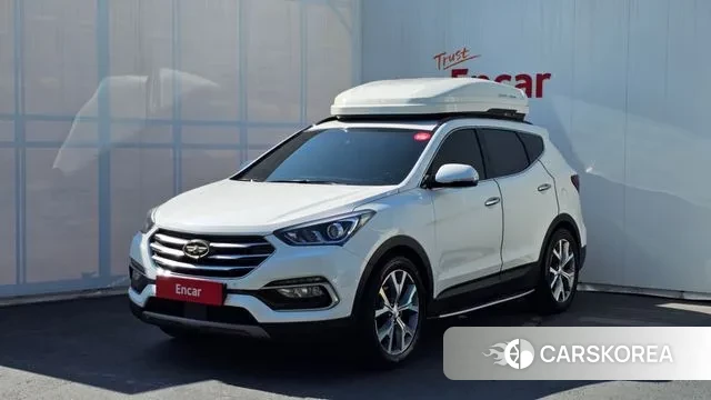 Hyundai Santa Fe The Prime 2018 Белый из Кореи
