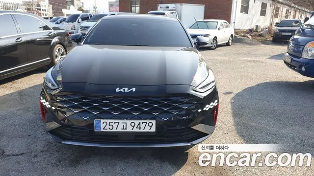 Kia K8 2021 Черный из Кореи