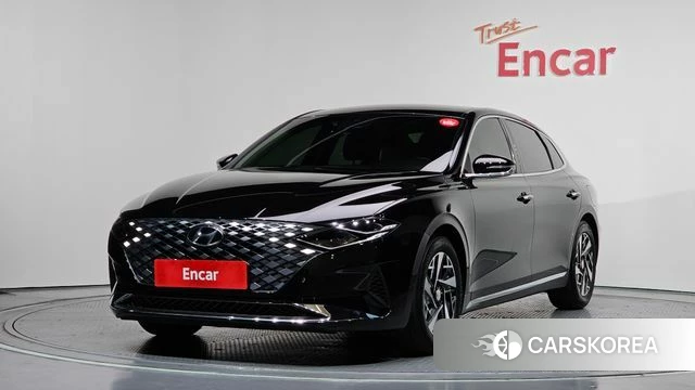 Hyundai The New Grandeur IG Hybrid 2020 Черный из Кореи
