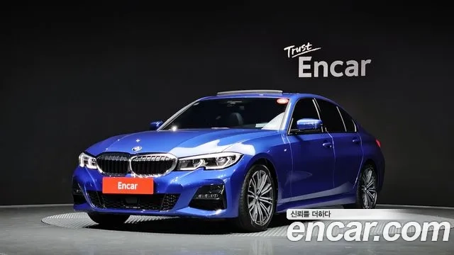 BMW 3 Series (G20) 2020 Синий из Кореи