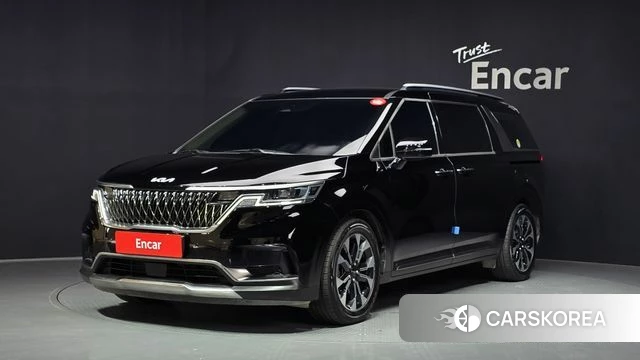 Kia Carnival 4th generation 2023 Черный из Кореи