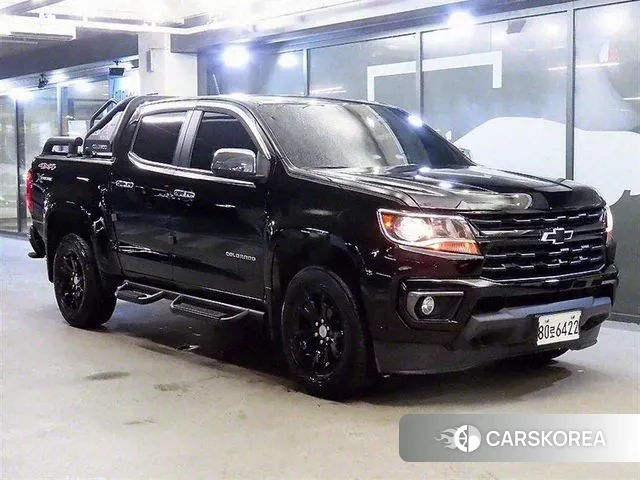 Chevrolet (GM Daewoo) Real New Colorado 2022 Черный из Кореи