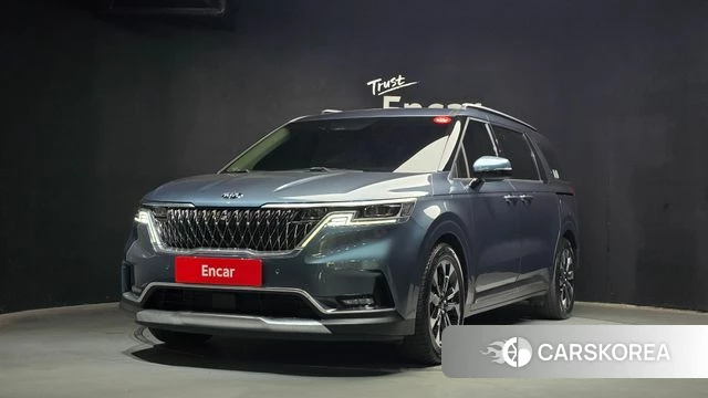Kia Carnival 4th generation 2021 Синий из Кореи
